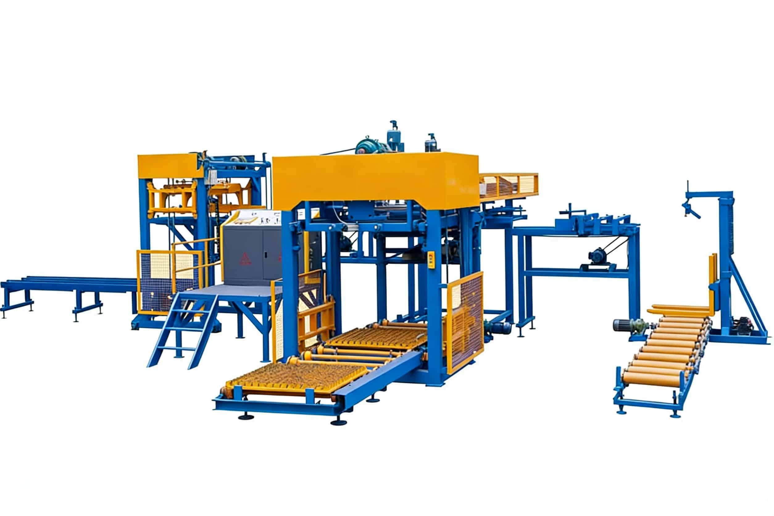 Autres installations de l'usine de blocs