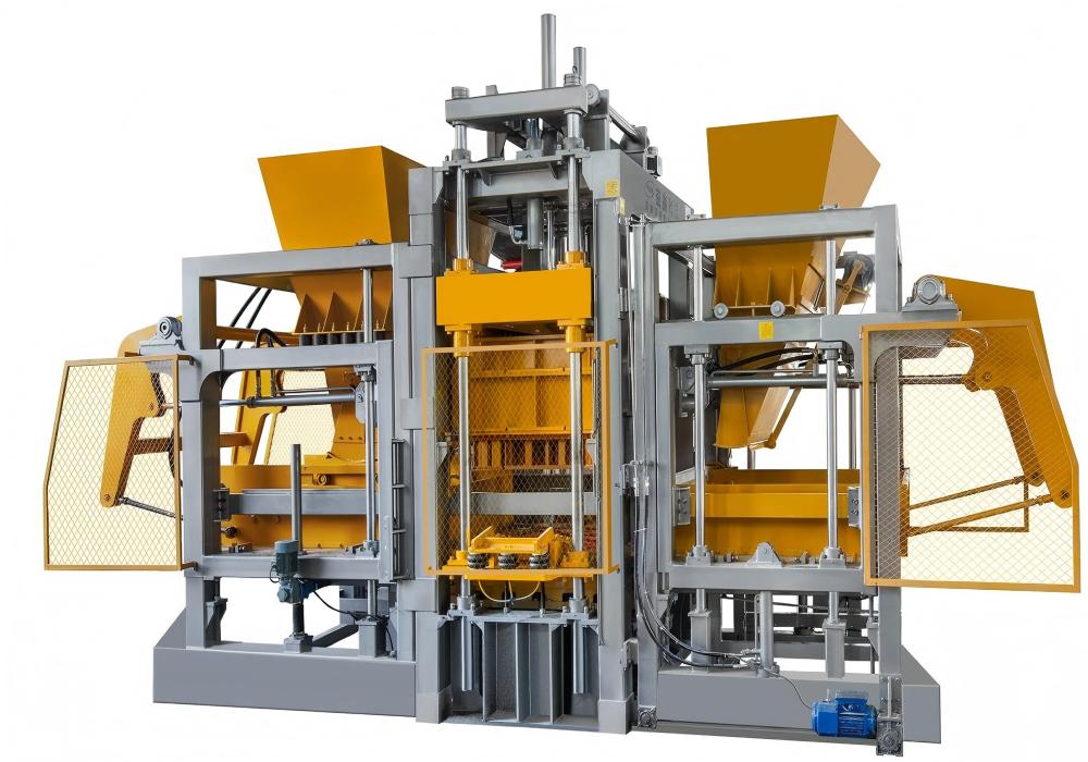 Système de fabrication de blocs creux et de cubes YIXIN QT15-15